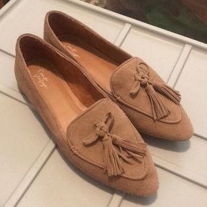 Suede loafers